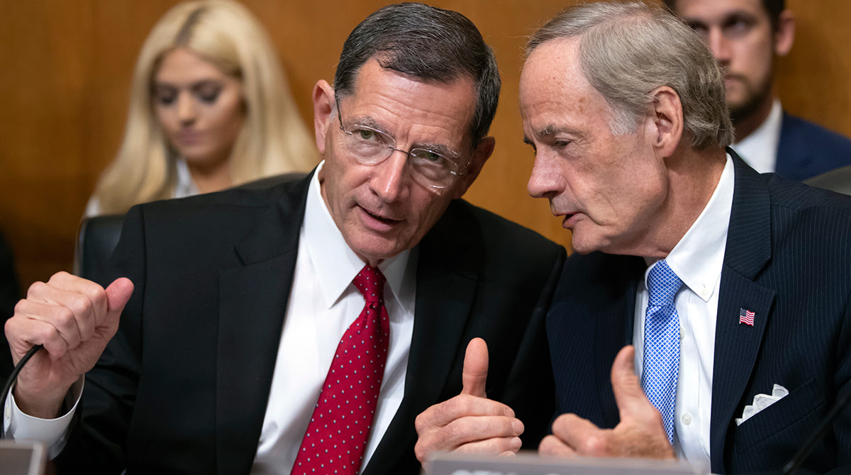 Image of Senate discussing Trucking issues